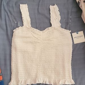 Ivory crop top